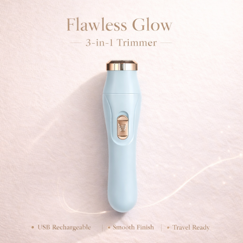 Flawless Glow 3-in-1 Waterproof Hair Trimmer